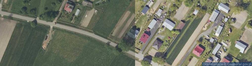 Zdjęcie satelitarne Borchów ul.