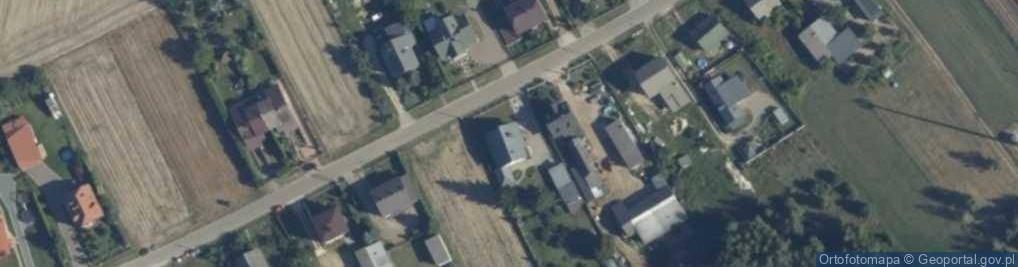 Zdjęcie satelitarne Borki-Paduchy ul.