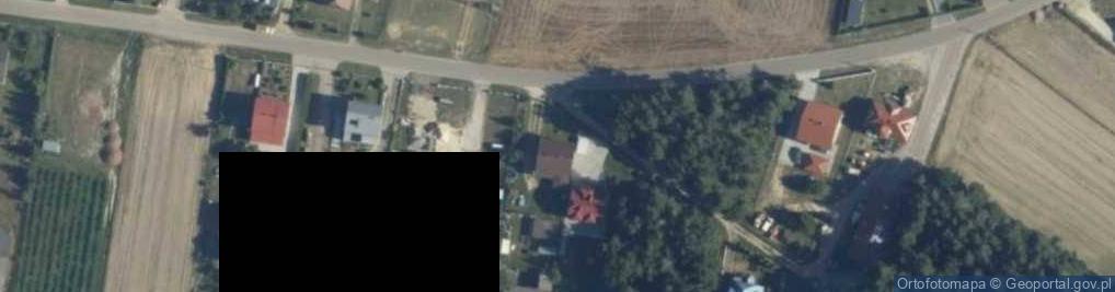 Zdjęcie satelitarne Borki-Paduchy ul.