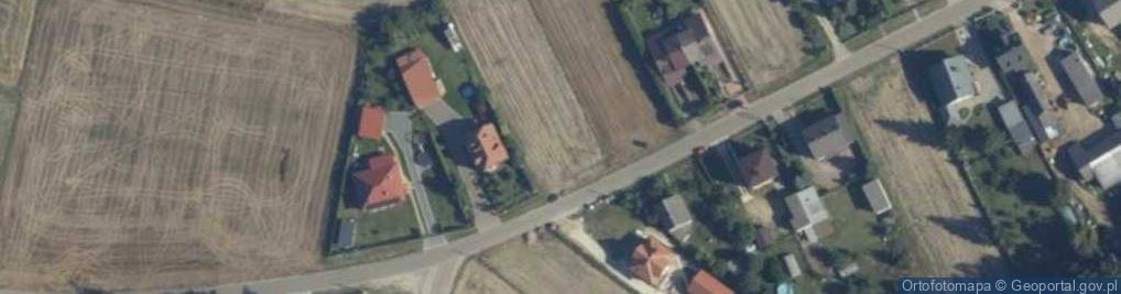 Zdjęcie satelitarne Borki-Paduchy ul.