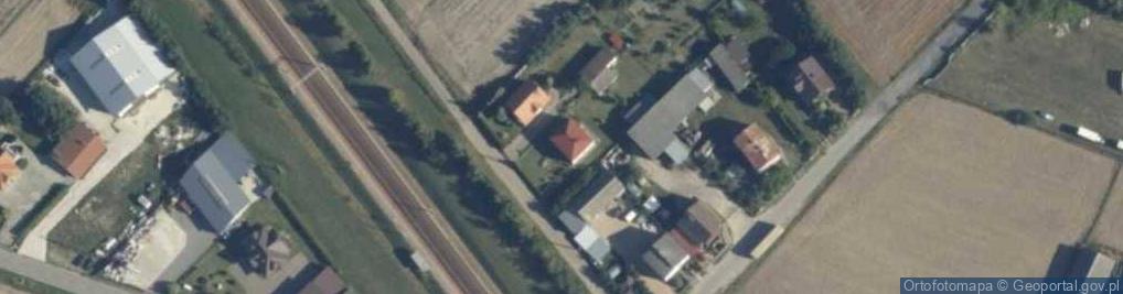 Zdjęcie satelitarne Borki-Paduchy ul.