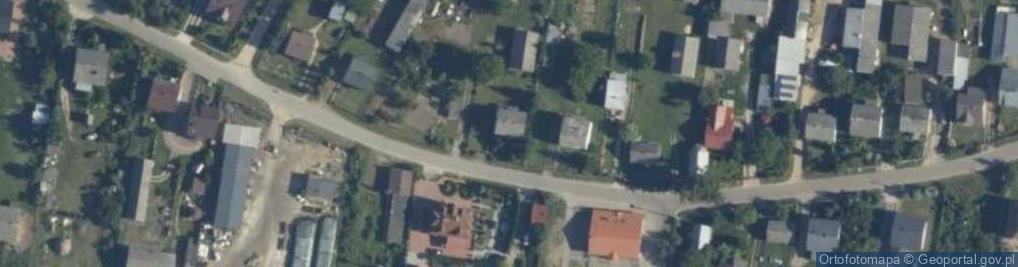 Zdjęcie satelitarne Borki-Paduchy ul.