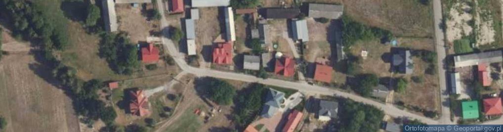 Zdjęcie satelitarne Borki ul.