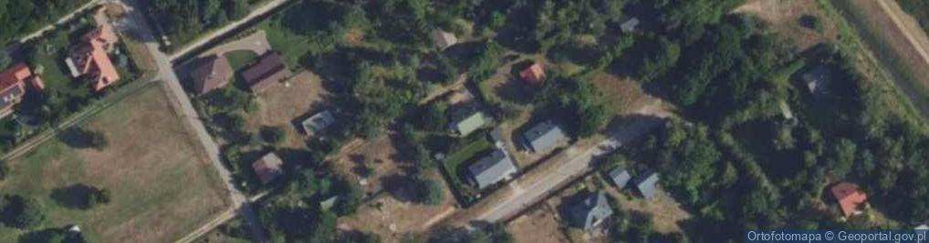 Zdjęcie satelitarne Borki ul.