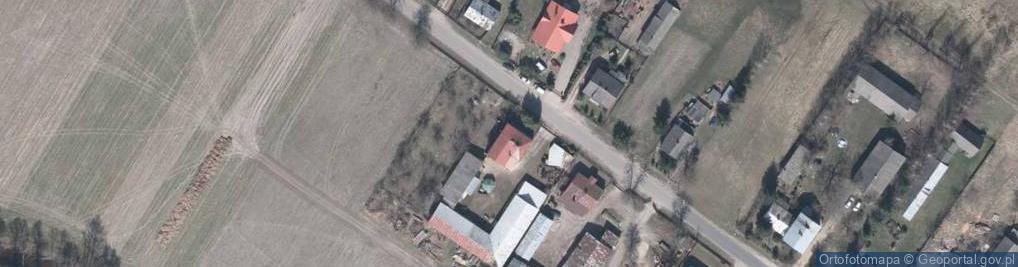 Zdjęcie satelitarne Borki ul.