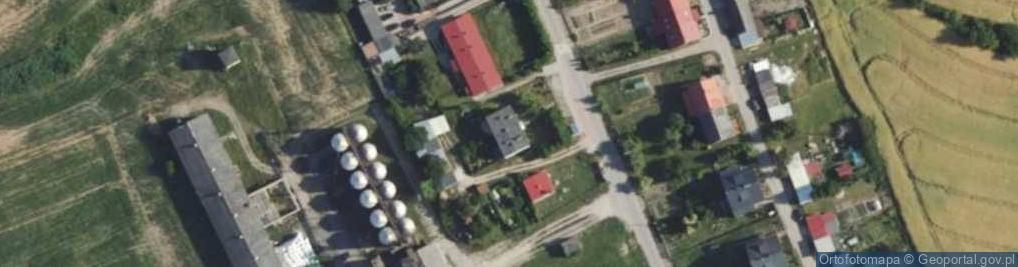 Zdjęcie satelitarne Borki ul.