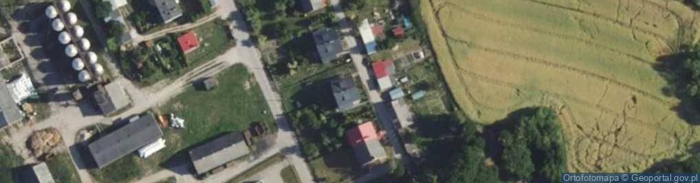 Zdjęcie satelitarne Borki ul.