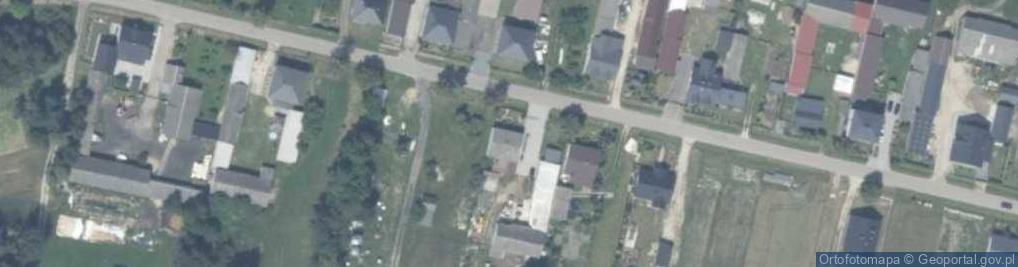 Zdjęcie satelitarne Borki ul.
