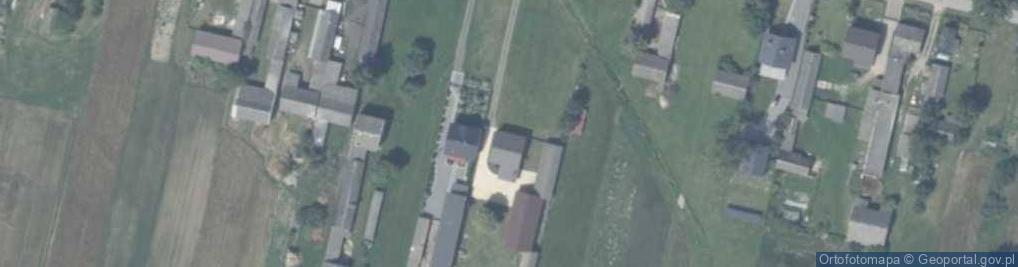 Zdjęcie satelitarne Borki ul.