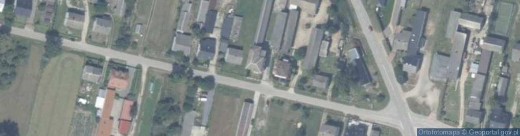 Zdjęcie satelitarne Borki ul.
