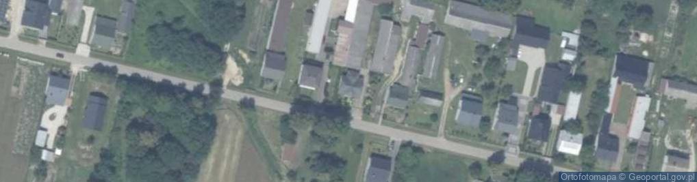 Zdjęcie satelitarne Borki ul.