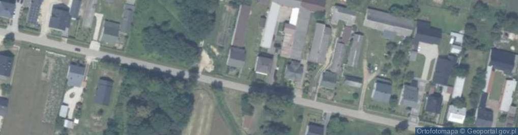 Zdjęcie satelitarne Borki ul.