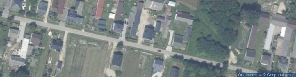 Zdjęcie satelitarne Borki ul.