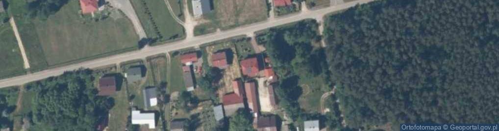 Zdjęcie satelitarne Borki ul.