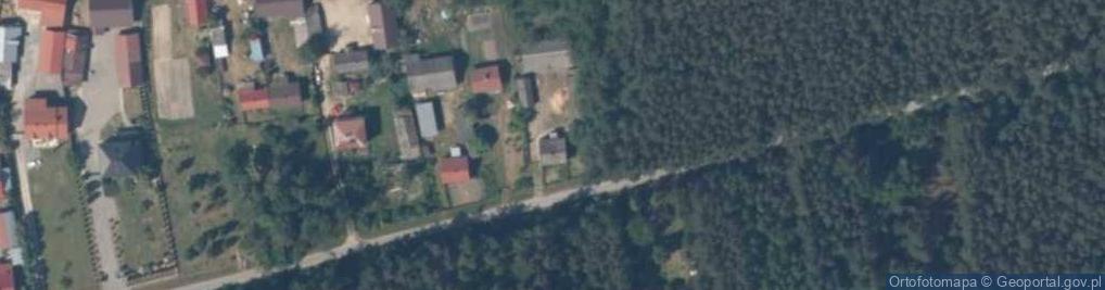 Zdjęcie satelitarne Borki ul.
