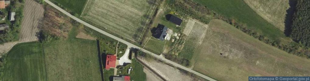Zdjęcie satelitarne Borki ul.