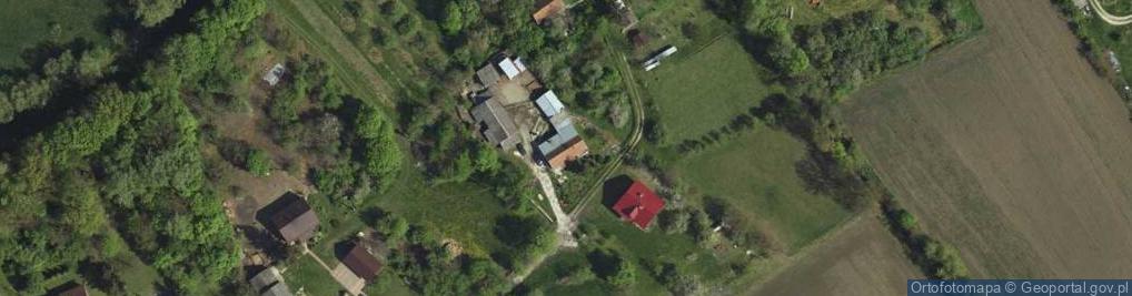 Zdjęcie satelitarne Borki ul.