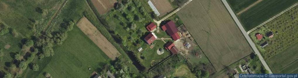 Zdjęcie satelitarne Borki ul.