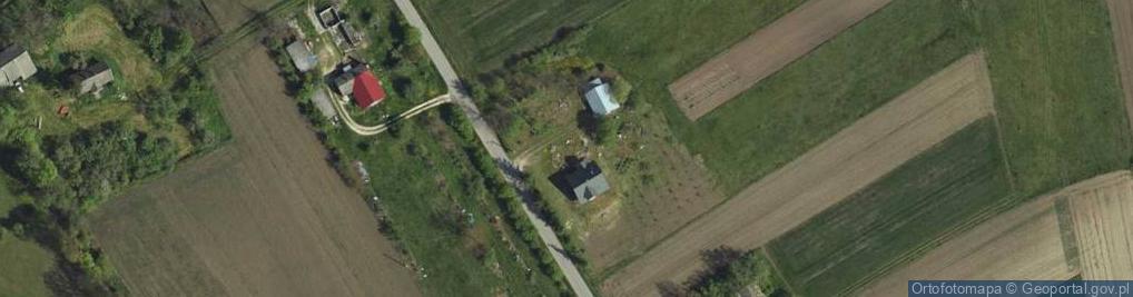 Zdjęcie satelitarne Borki ul.