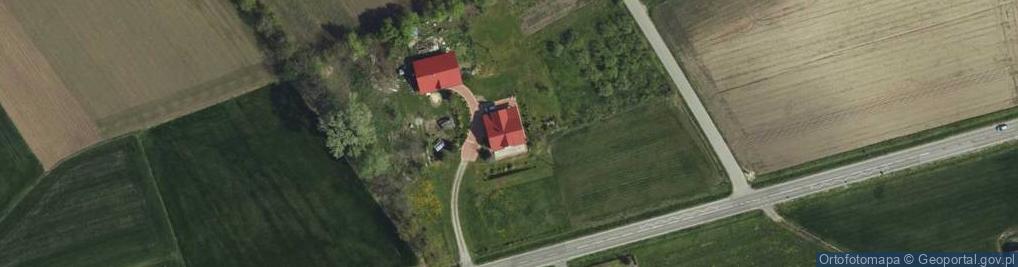 Zdjęcie satelitarne Borki ul.