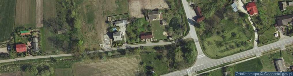 Zdjęcie satelitarne Borki ul.