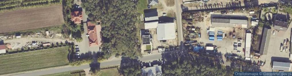 Zdjęcie satelitarne Borki ul.