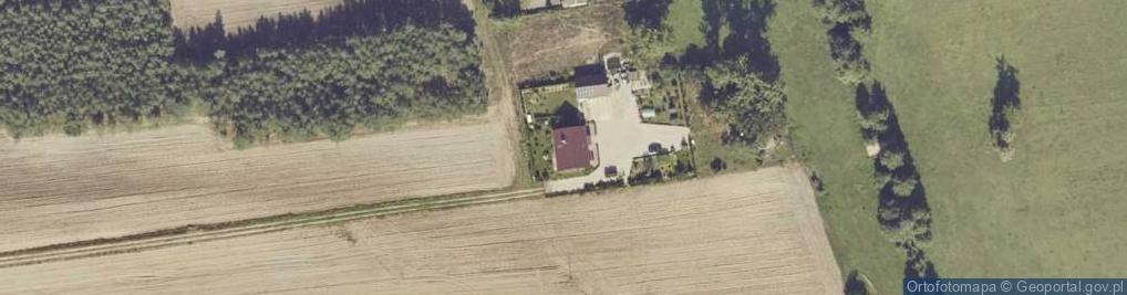 Zdjęcie satelitarne Borki ul.