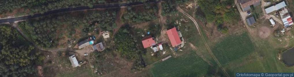 Zdjęcie satelitarne Borki ul.