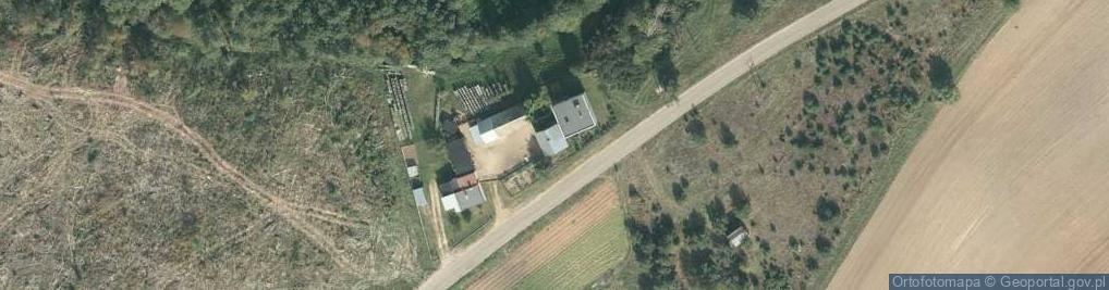 Zdjęcie satelitarne Borki ul.