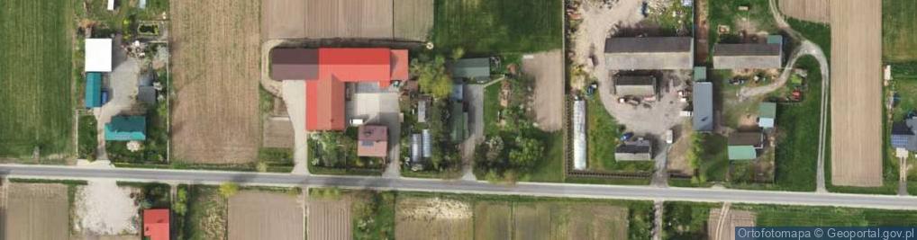 Zdjęcie satelitarne Borki ul.