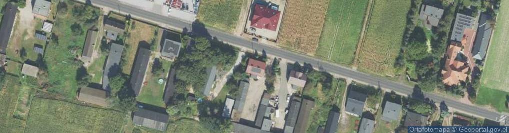 Zdjęcie satelitarne Borków Nowy ul.