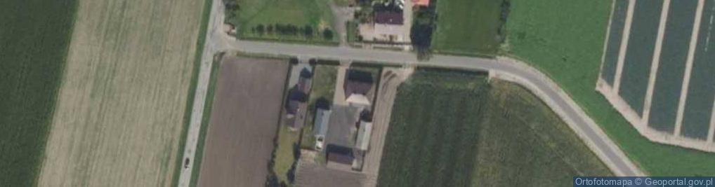 Zdjęcie satelitarne Borków Stary ul.