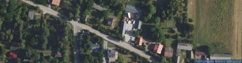 Zdjęcie satelitarne Borków ul.