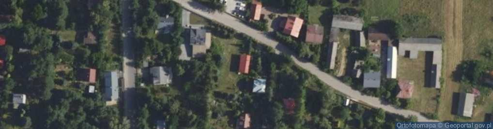 Zdjęcie satelitarne Borków ul.