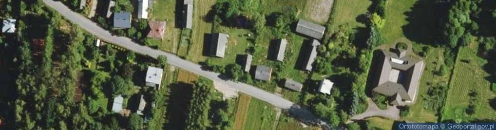 Zdjęcie satelitarne Borków ul.