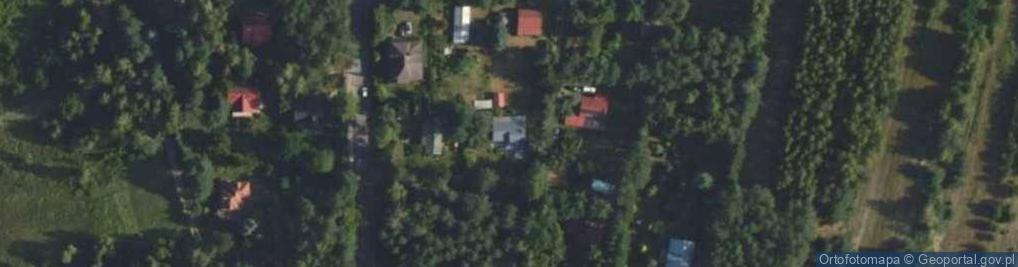 Zdjęcie satelitarne Borków ul.