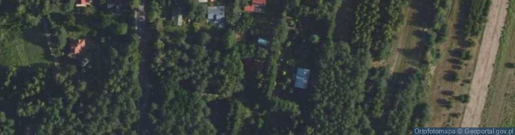 Zdjęcie satelitarne Borków ul.