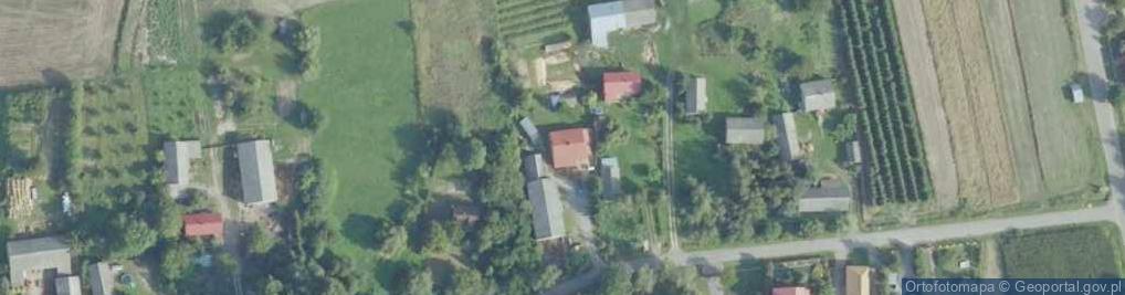 Zdjęcie satelitarne Borków ul.