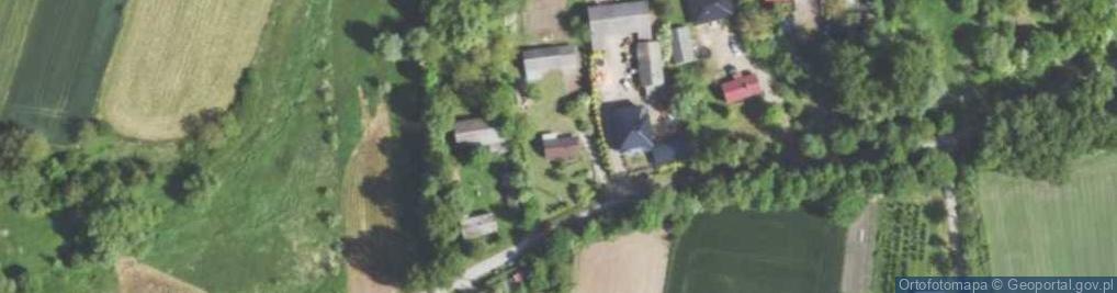 Zdjęcie satelitarne Borków ul.