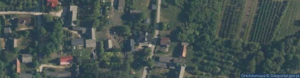 Zdjęcie satelitarne Borków ul.