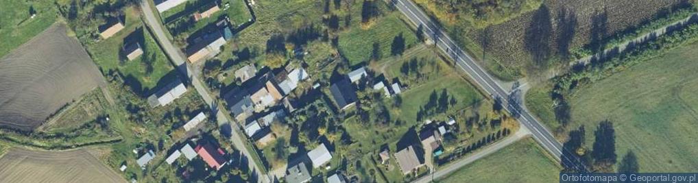 Zdjęcie satelitarne Borkowice ul.