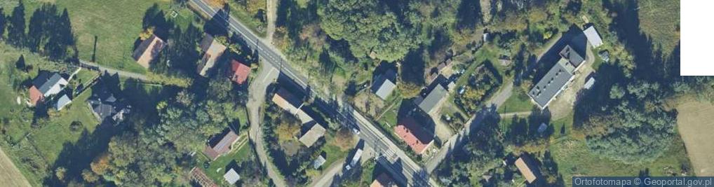 Zdjęcie satelitarne Borkowice ul.