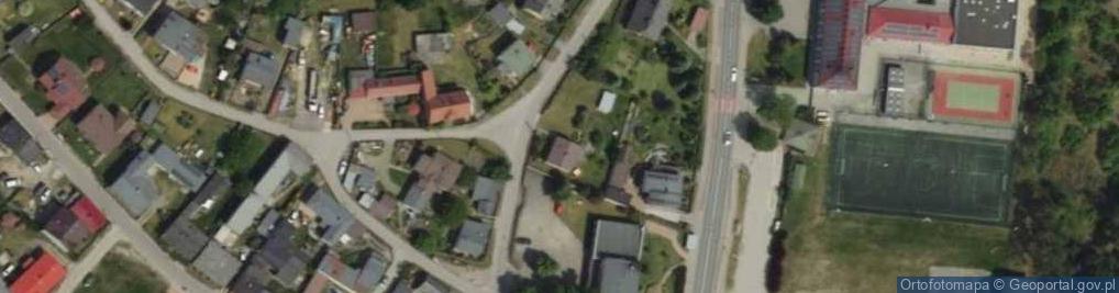 Zdjęcie satelitarne Boczna ul.