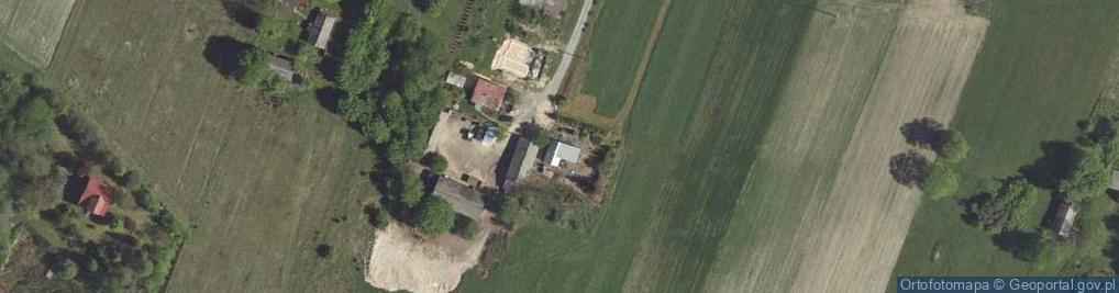 Zdjęcie satelitarne Borów-Kolonia ul.