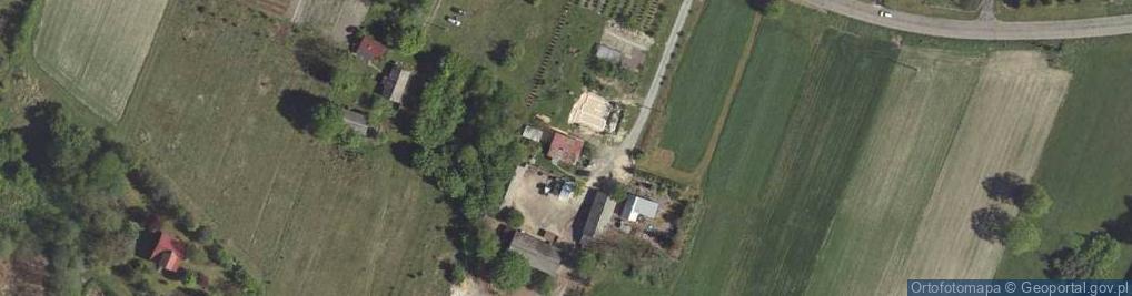 Zdjęcie satelitarne Borów-Kolonia ul.