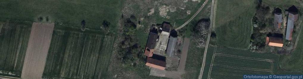 Zdjęcie satelitarne Borów Wielki ul.