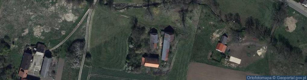 Zdjęcie satelitarne Borów Wielki ul.