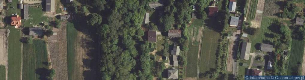 Zdjęcie satelitarne Borów ul.