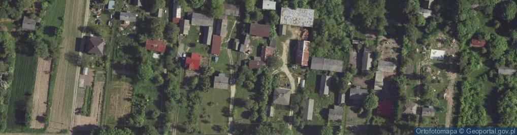 Zdjęcie satelitarne Borów ul.