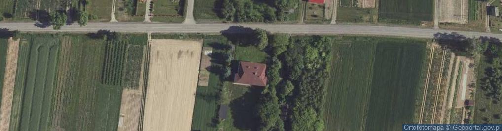 Zdjęcie satelitarne Borów ul.